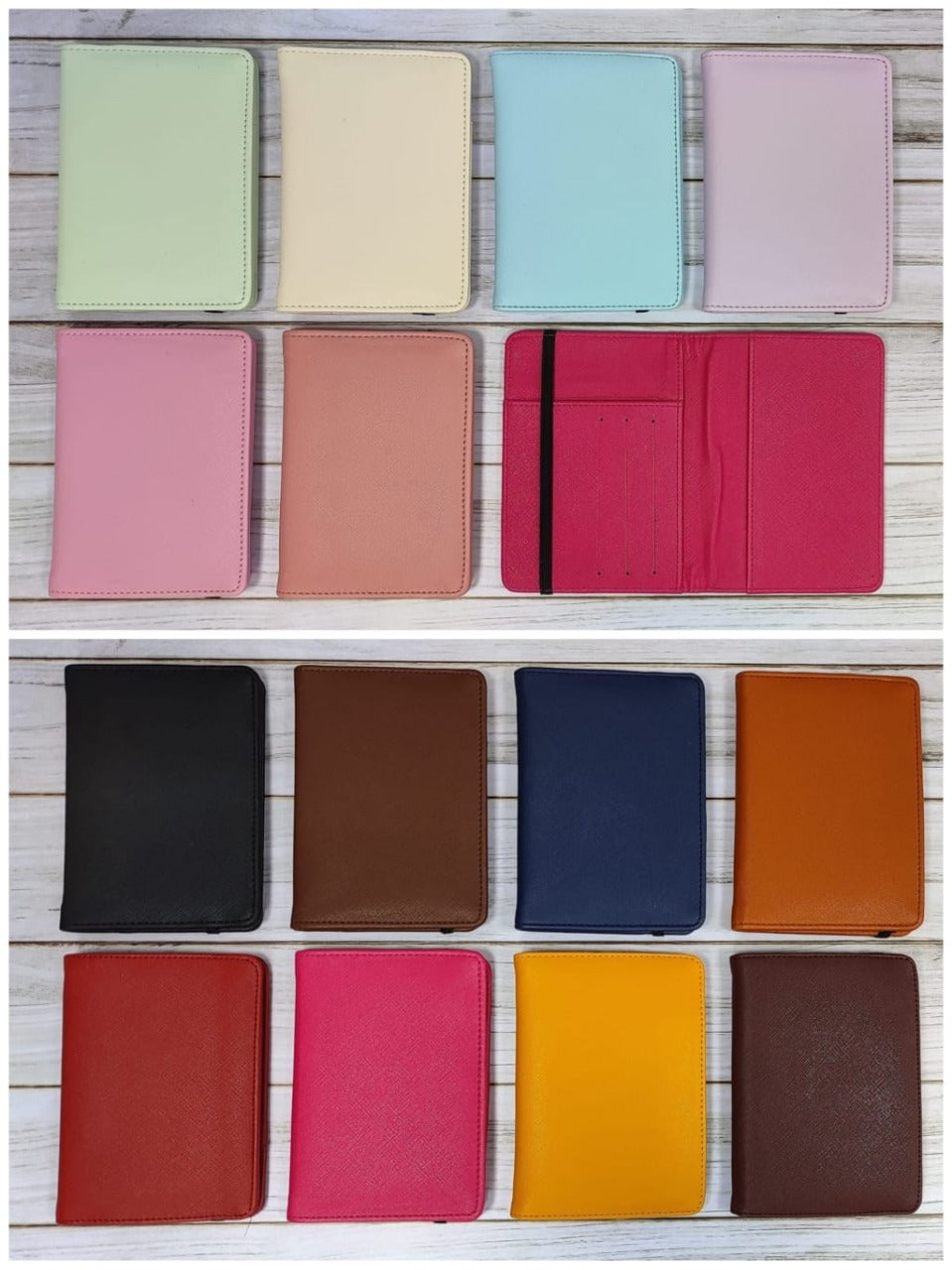 Personalized Trendy Passport Cover with Name Embossing | Stylish Travel Passport Holder for Men & Women