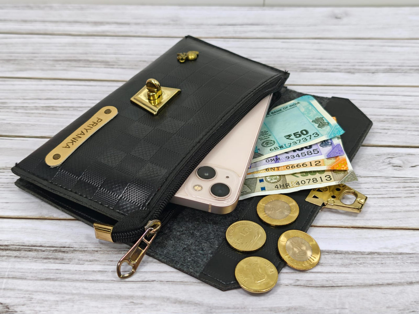 Checks Elegra Women Wallet