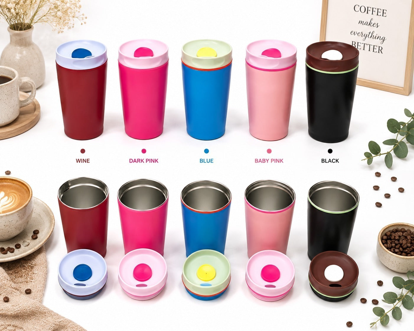 AquaBean Coffee Mug – 600 ml
