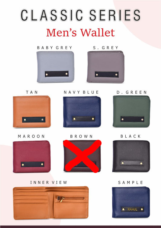 Classic mens  wallet