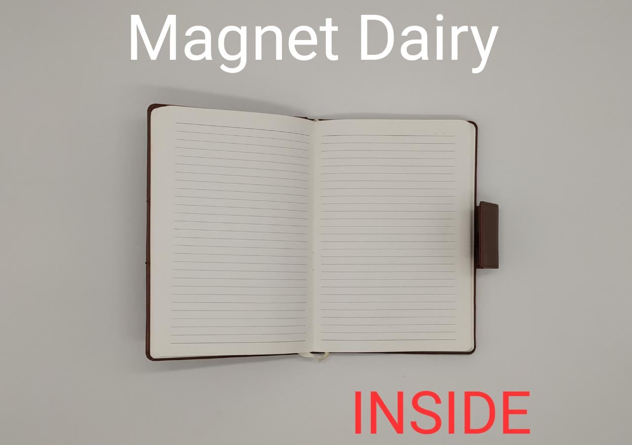 Button Magnet Diary
