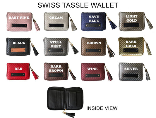 Swiss Tassel Women Wallet