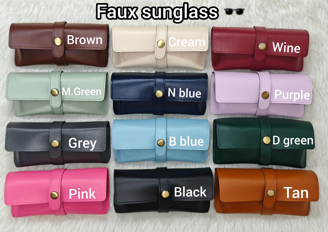 Faux Sunglass Holders