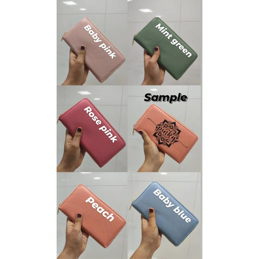 Luxe Zip Women Printed Wallet