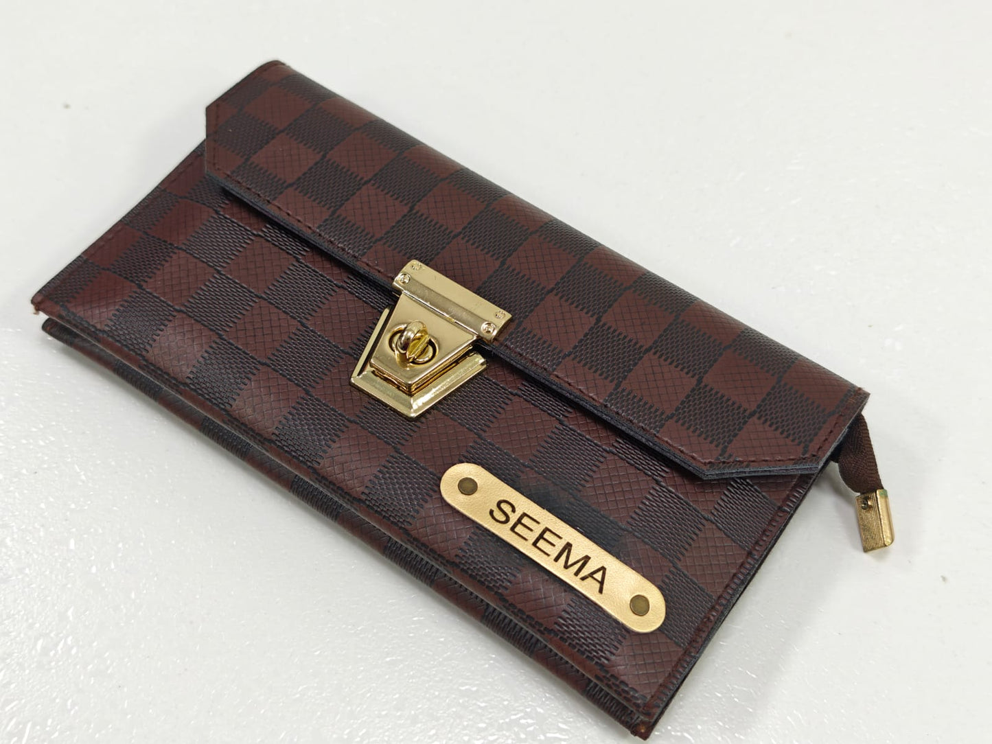 Checks  Elegra Women Wallet