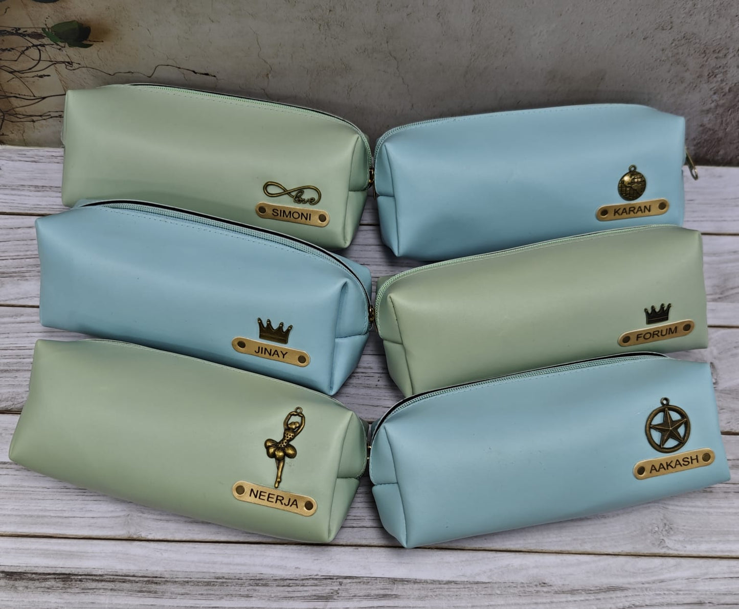 Faux pencil pouch