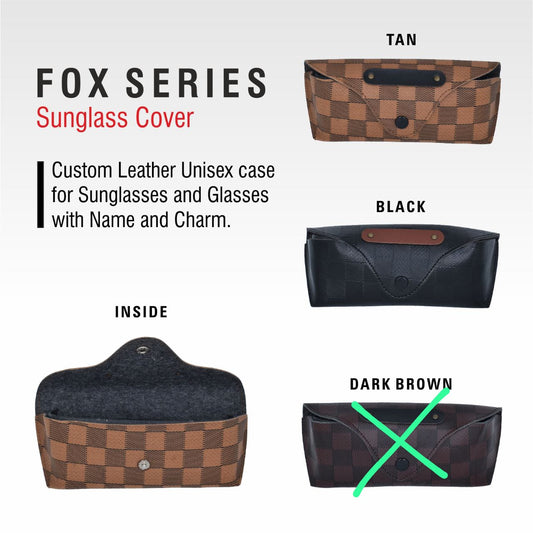 Fox sunglass holder