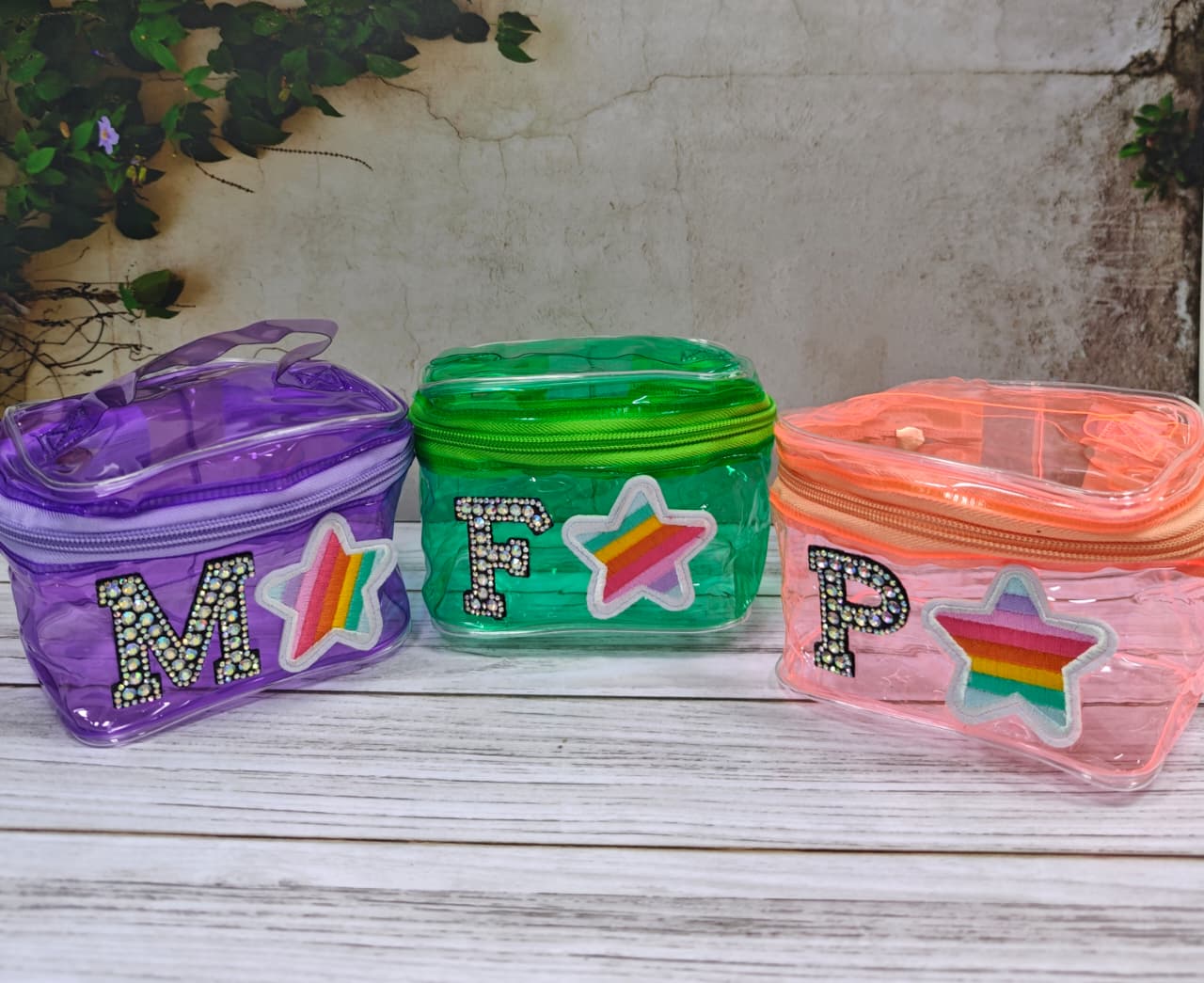 jelly vanity pouch