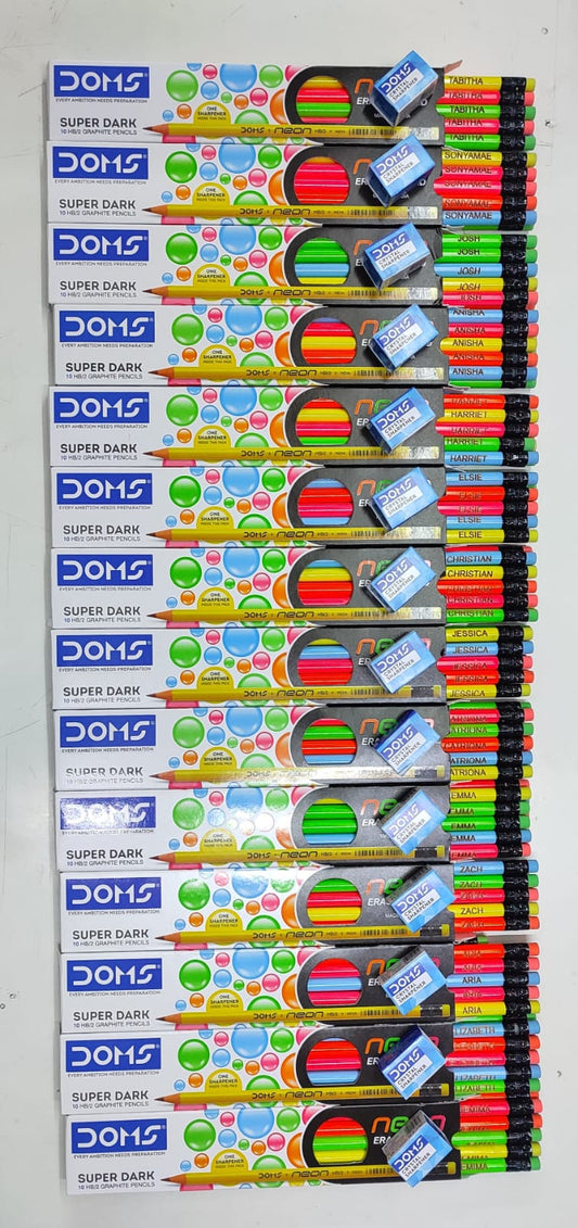 Customized Doms Neon Pencil
